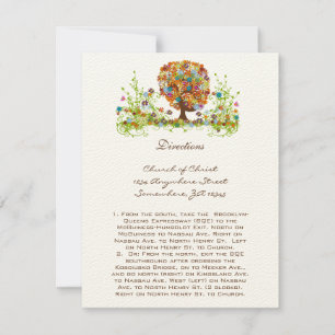 Hochzeit der verzauberten Waldseite Einladung