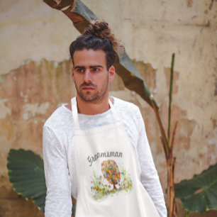 Hochzeit der verzauberten Waldseite Schürze