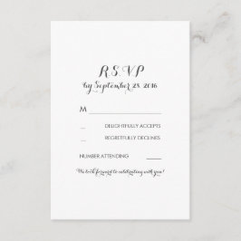 Hochzeit der Vintagen Marine mit Blumenbezug RSVP Karte