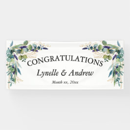 Hochzeit der Wasserfarben im Sommer Banner