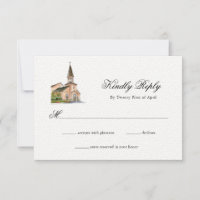 Hochzeit der Wasserfarbenkirche RSVP