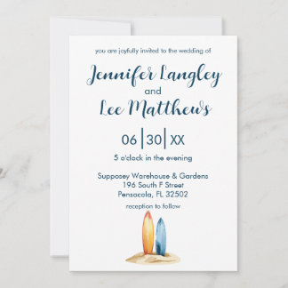 Hochzeit der Wasserfarbenplatte Einladung