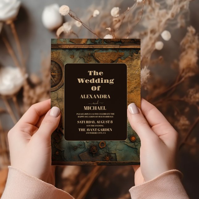 Hochzeit der Wasserfarbkarte Einladung (Von Creator hochgeladen)