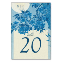 Hochzeit des antiken japanischen Blauen Kirschblos