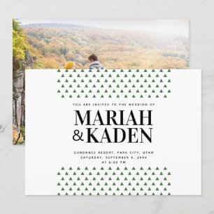 Hochzeit des Baumdreiecks   Einladung