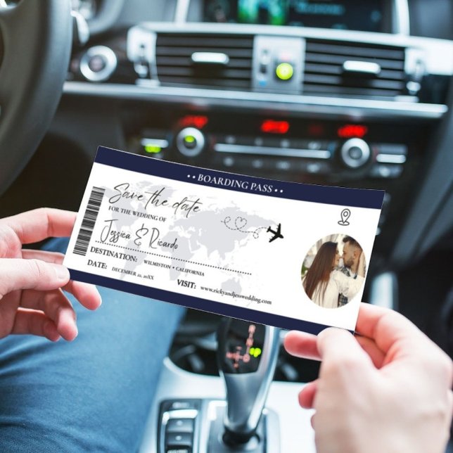 Hochzeit des Blue Boarding Save The Date (Von Creator hochgeladen)