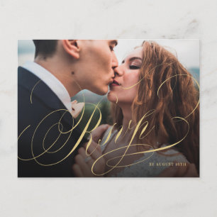 Hochzeit des klassischen Fotos mit klassischer Kal Postkarte