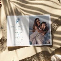 Hochzeit des Minimalistischen Seasell-Fotos an der