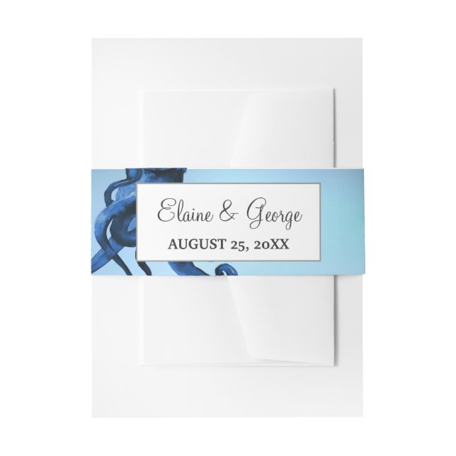 Hochzeit des Mystischen Ozeans Einladungsbanderole (Vorderseite Beispiel)