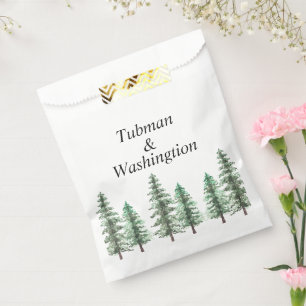 Hochzeit des Pinienwaldes Geschenktütchen