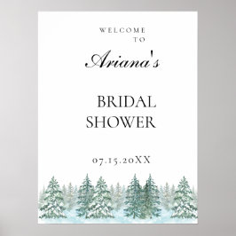 Hochzeit des Pinienwaldes Poster