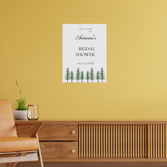 Hochzeit des Pinienwaldes Poster (Wohnzimmer 2)