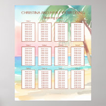 Hochzeit des tropischen Strandes