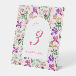 Hochzeit des wilden botanischen Maximalismus Sockelschild