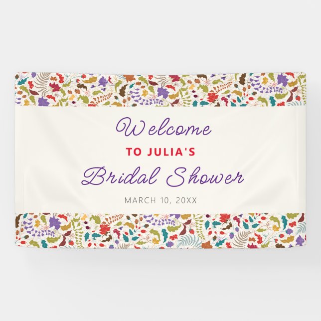 Hochzeit des Wildgartens Rose Woods Exotic Flower  Banner (Horizontal)