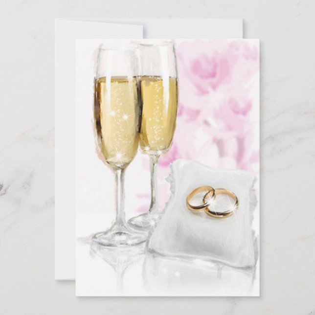 Hochzeit Einladung (Vorderseite)