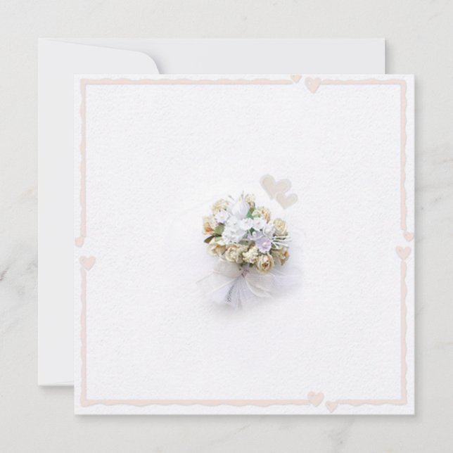Hochzeit Einladung (Vorderseite)
