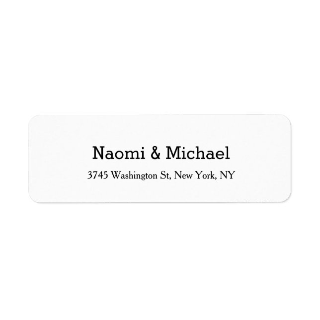 Hochzeit Elegant Klassisches Schwarz-weiß (Vorne)