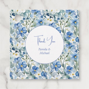 Hochzeit Elegant Minimalistisch Classic Blue Viele Geschenkanhänger