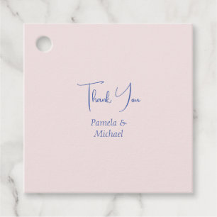 Hochzeit Elegant Minimalistisch Classical Vielen D Geschenkanhänger