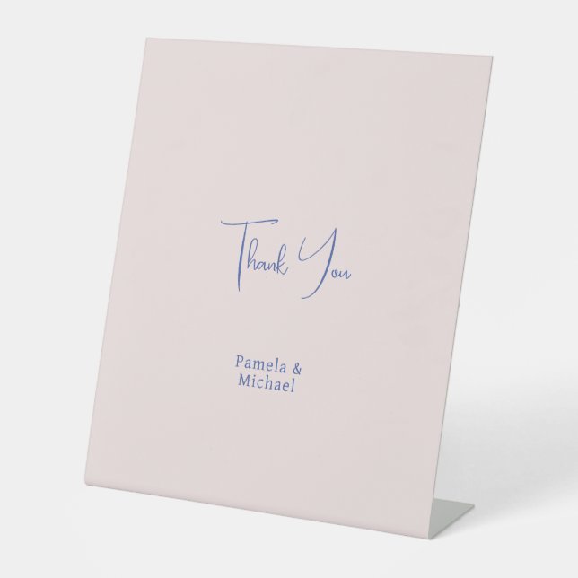 Hochzeit Elegant Minimalistisch Classical Vielen D Sockelschild (Vorderseite)