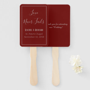 Hochzeit Fächer