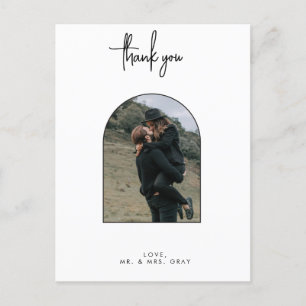 Hochzeit Foto Danke Post Card Postkarte