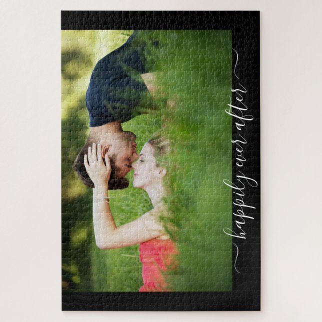 Hochzeit Foto Romance glücklich immer nach Puzzle (Vertikal)