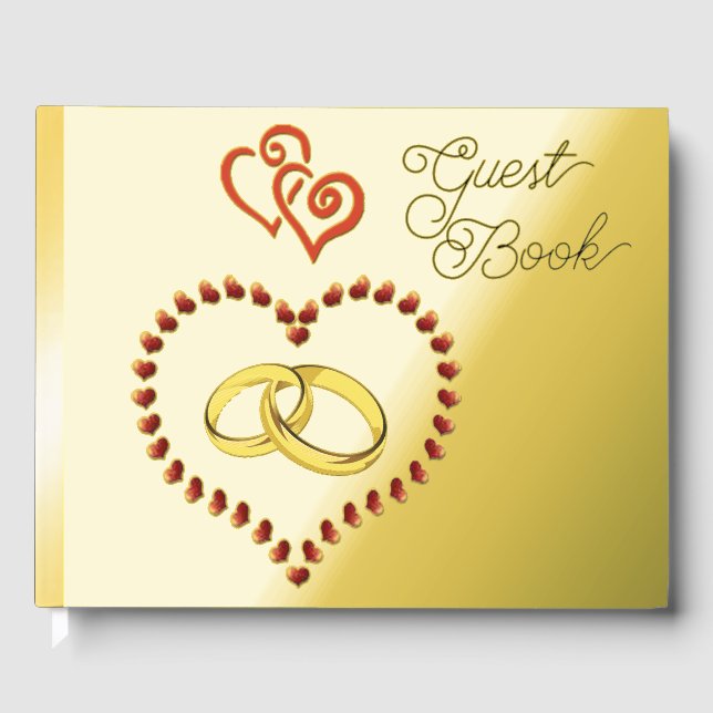 Hochzeit Gästebuch (Vorderseite)