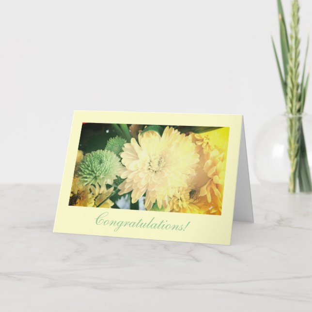 Hochzeit "Glückwunsch! Karte (Vorderseite)