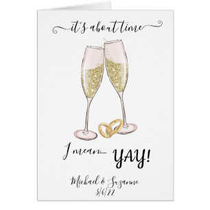 Hochzeit Glückwunsch Spaß Über die Zeit