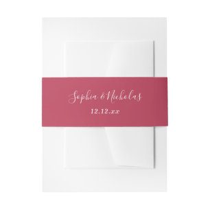 Hochzeit Helle, solide Farbe Einladungsbanderole