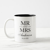 Hochzeit Herr und Frau