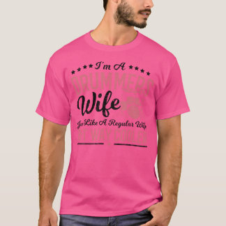 Hochzeit Ich bin eine Trommler-Ehefrau - Trommeln- T-Shirt