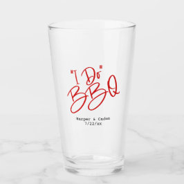 Hochzeit ich mache GRILLEN Glas