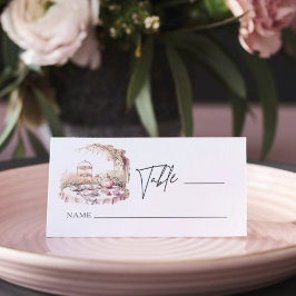 Hochzeit im Aquarellgarten Platzkarte