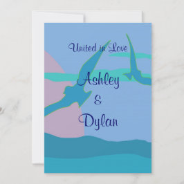 Hochzeit im Blue Ocean Paradise Einladung