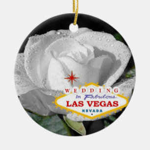 Hochzeit im fabelhaften Las Vegas Ornament