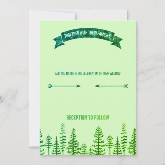 Hochzeit im Freien (Vorderseite)