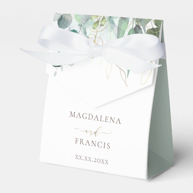 Hochzeit im Grünen Geschenkschachtel (Vorderseite)