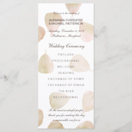 Hochzeit im Herbst | Blätter für Wasserfarben Programm