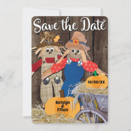 Hochzeit im Herbst der Herbstmarken Save The Date