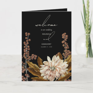 Hochzeit im Herbst des blorschwarzen Herbstes Programm