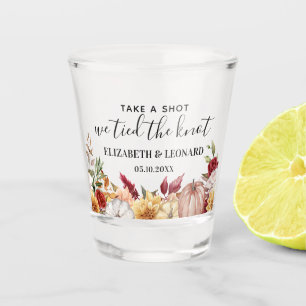Hochzeit im Herbst Gunst versuchen Schnapsglas