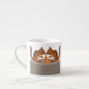 Hochzeit im Herbst niedlicher Chipsätze Espressotasse