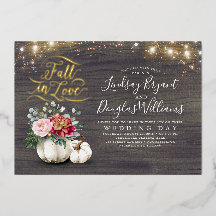 Hochzeit im Herbst von burgundy Red and Pink Flora