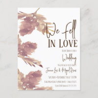 Hochzeit im Herbst Wasserfarbenleaf Brown