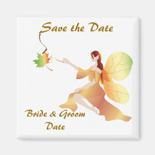 Hochzeit im Herbsts-Save the Date Magnet