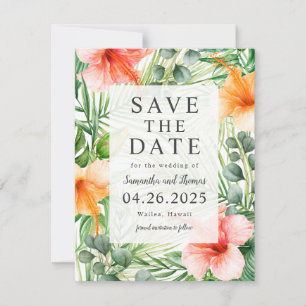 Hochzeit im Paradies Save the Date
