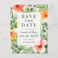 Hochzeit im Paradies Save the Date